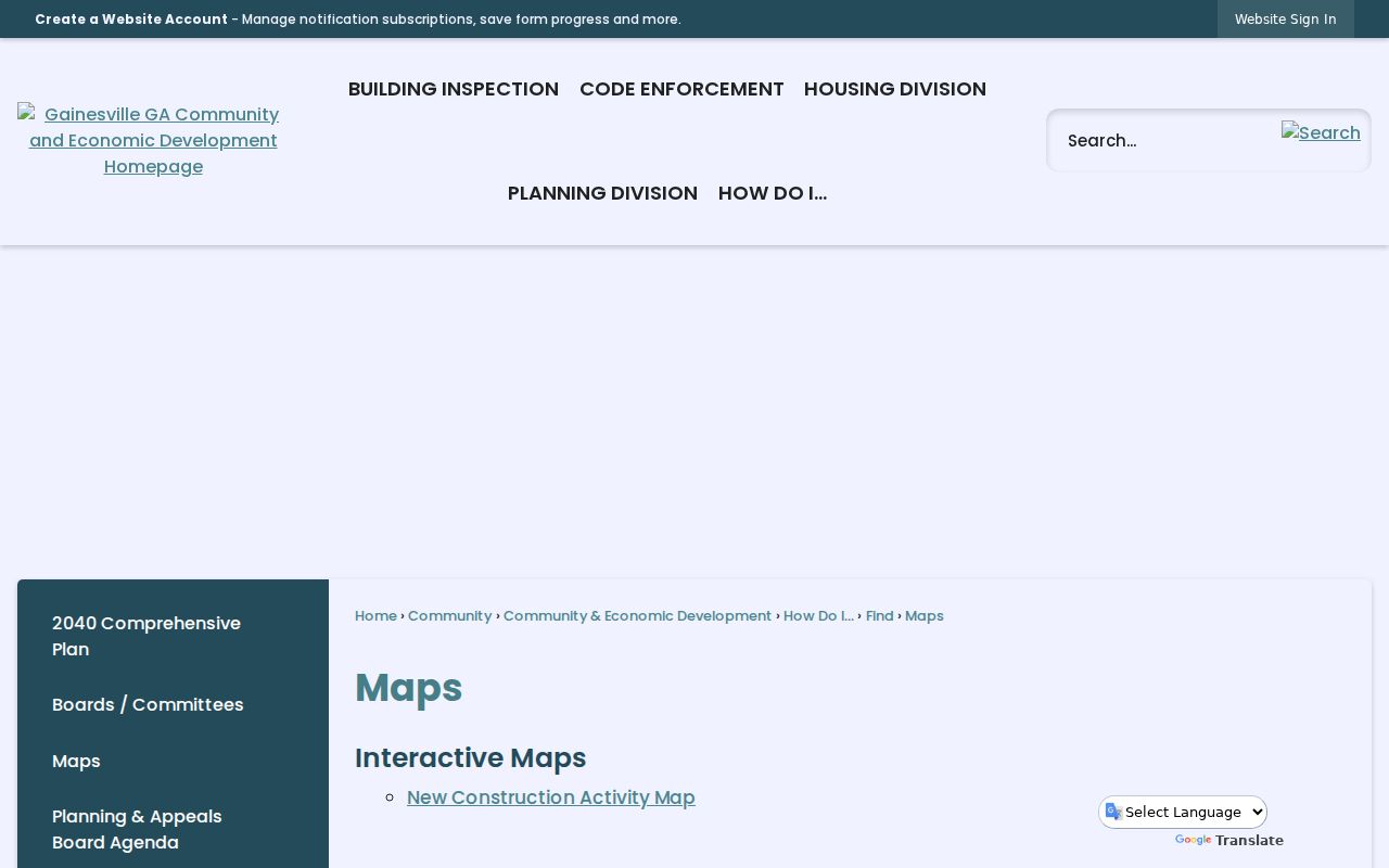 Hall County ZIP code directory Gainesville official maps